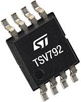 STMicroelectronics TSV792 轨至轨运算放大器图片