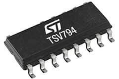TSV794 Op Amp - STMicroelectronics