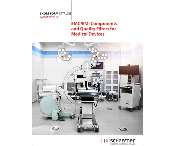 EMC/EMI Components and Quality Filters for Medical Devices