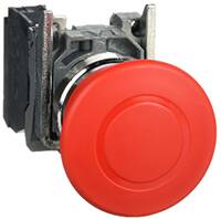 Image of Schneider Electric Harmony Metal and Plastic Emergency Stop Pushbuttons