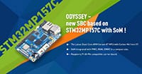 Image of Seeed's ODYSSEY STM32MP157C SoM + Carrier Form Factor Single Board Computer for Fast Prototyping