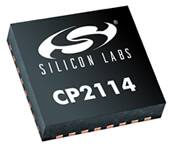 Image of Silicon Laboratories' CP2114 USB-to-I²S Audio Bridge