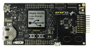 EFM32 Happy Gecko 入门套件图像
