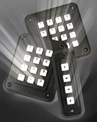 Image of Storm Interface's 3000 Series Illuminated Keypads