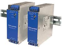Image of TDK-Lambda's DRB Series 120 W and 240 W DIN Rail Power Supplies