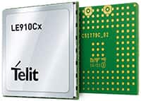 Telit LE910C1-NF 4G LTE 模块的图片