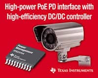 TPS23754 - Power-over-Ethernet (PoE) Controller 