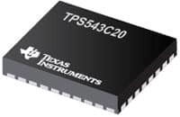 Texas Instruments 的 TPS543C20 同步降压型 SWIFT™ 转换器的图片