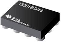 Texas Instruments TS5USBC400 双通道 2:1 USB 2.0 多路复用器/解复用器图片
