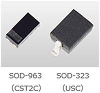 用于电力线浪涌保护的 Toshiba Semiconductor 高峰值电流 ESD 二极管的图片