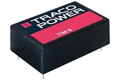 Image of TRACO Power's TIM 6 Series Medical DC/DC Converters