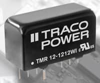 TRACO POWER 的 TMR 12WI 系列 12 W DC/DC 转换器图片