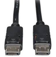 Tripp Lite 带有闩锁 (M/M) 的 4 K x 2 K 3840 x 2160 @ 60 Hz 的 DisplayPort 电缆图片