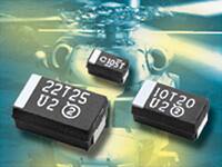 Image of Vishay/Sprague's Hi-Rel COTS T83 Series Solid Tantalum Chip Capacitors