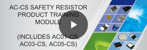 AC-CS Fusible Wirewound Safety Resistors