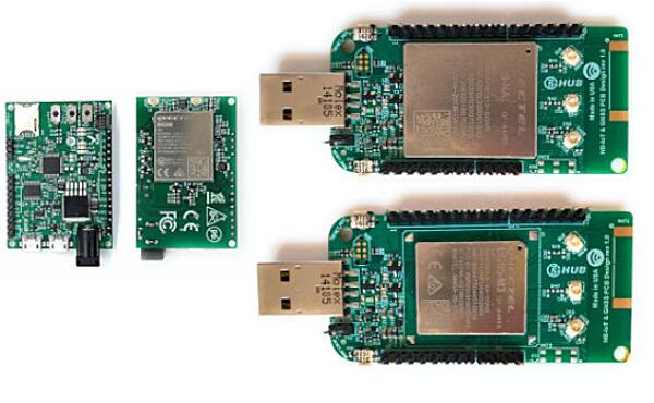 Image of 5G Hub's 5G LTE USB Dongles and Development Board