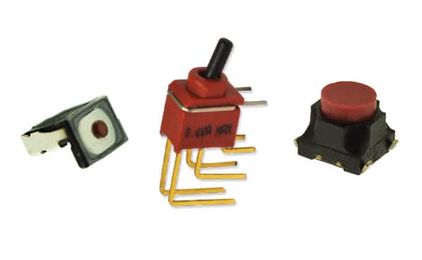 Image of E-Switch's Wearables & Micro Miniature Switches