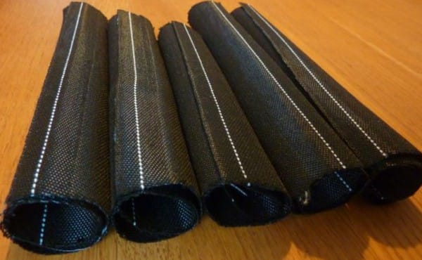 Image of FITCO nv's Protec Wrap in Black Flame Retardant (FR) Material