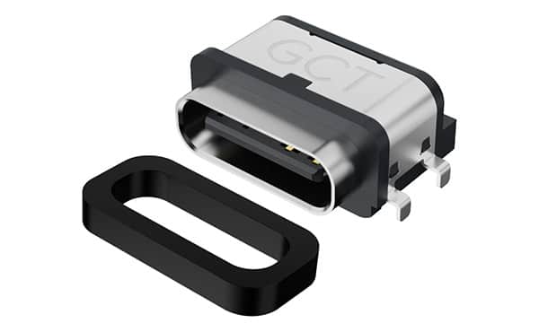 Image of GCT's USB4715 6-Pin Mid-Mount USB Type-C®