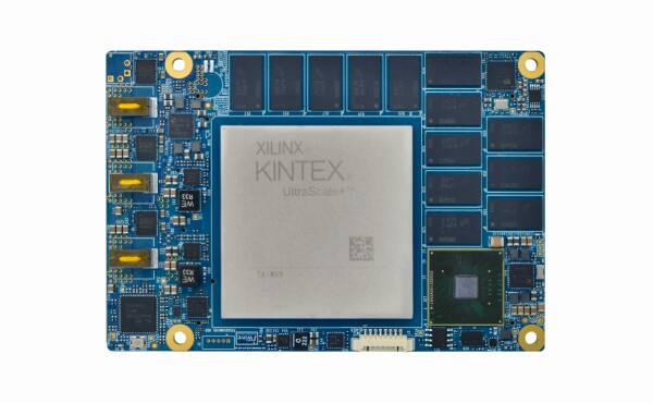 Image of iWave Systems' Kintex UltraScale+ FPGA SOM