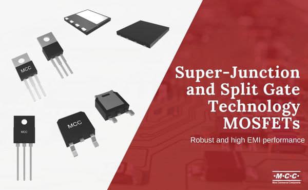 Image of MCC's Super-Junction and Split Gate Technology MOSFETs