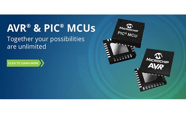 Image of Microchip's PIC® & AVR® MCUs