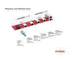 Image of Molex's Magnetic and Modular Jacks