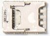 Image of Molex 504520 microSD/micro-SIM Combo Connector