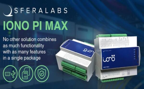 Image of Sfera Labs' Iono Pi Max: Powerful Computing and Flexible I/O
