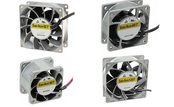 Image of Sanyo Denki's Wide Temperature Fans