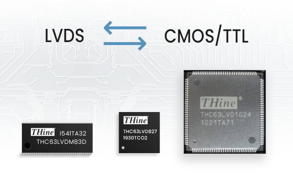 Image of THine Solutions' LVDS (Open LDI) ICs