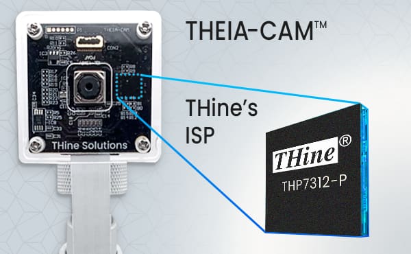 Image of THine Solutions' THEIA-CAM™ and Image Signal Processors (ISP)