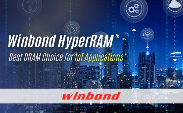Image of Winbond's HyperRAM IoT Applications