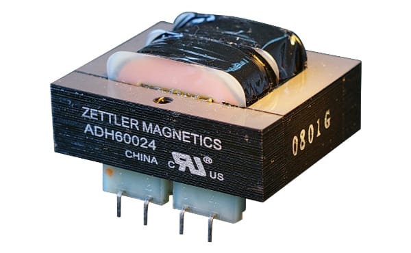 Image of Zettler Magnetics' AH/ADH Series Split Bobbin Power PCB Transformers