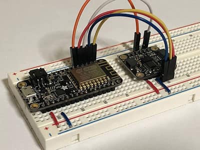 How to interface an IMU with an ESP8266