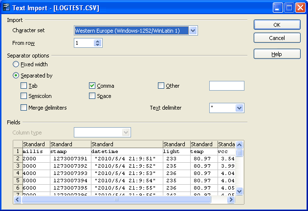 Log Test