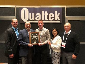  Qualtek Presents Digi-Key with 2017 Distributor of the Year Award 